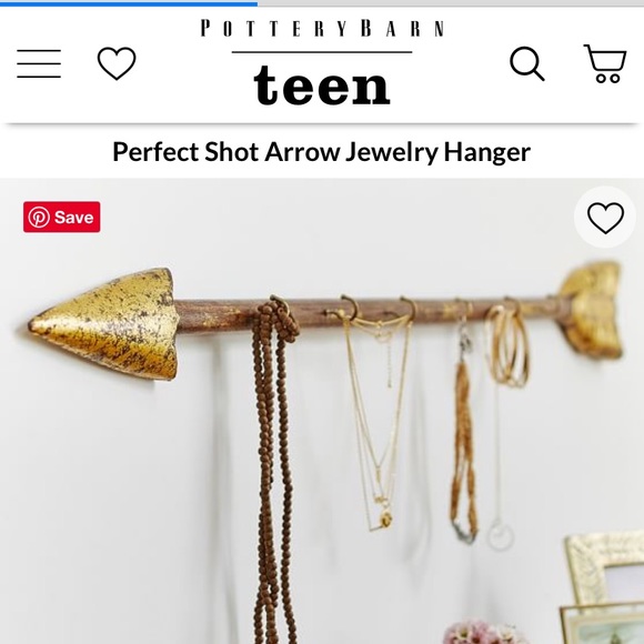 Pottery Barn Jewelry Teen Arrow Hanger Poshmark